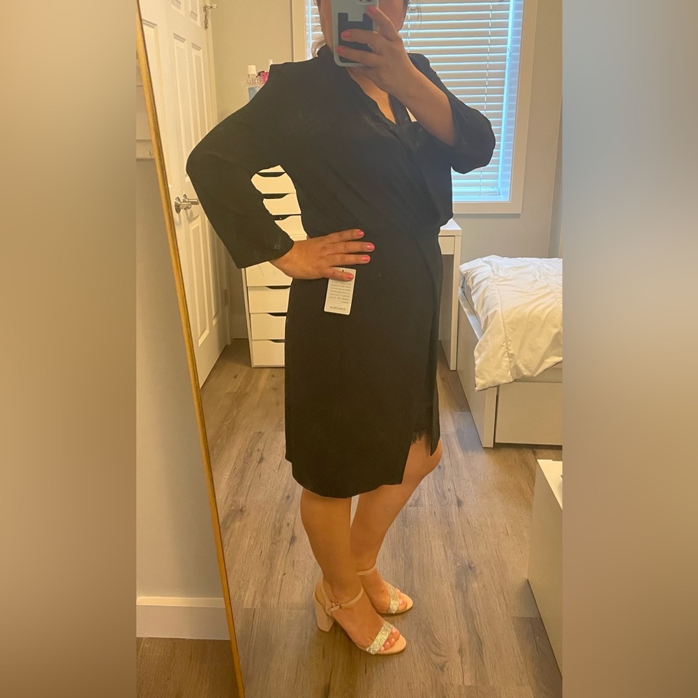 NSR back quarter sleeve dress
